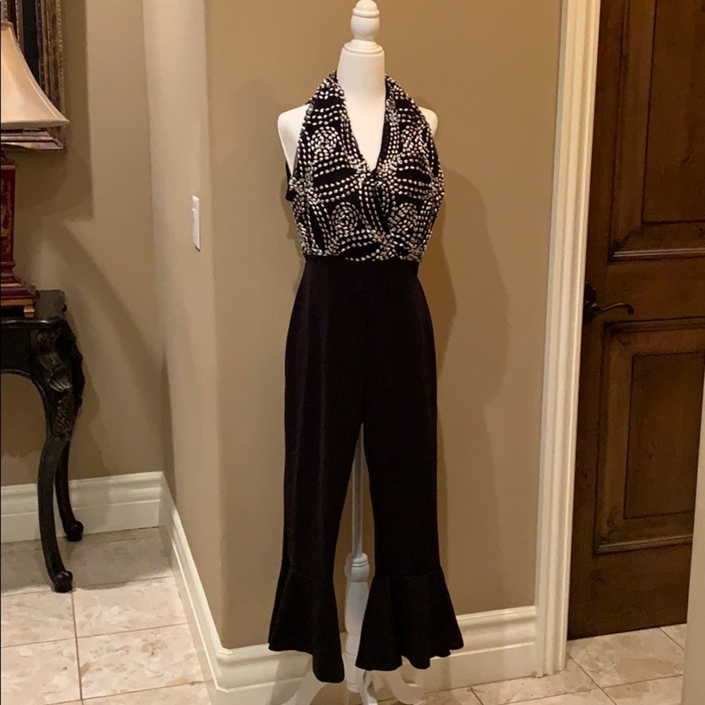 Halter jumpsuit